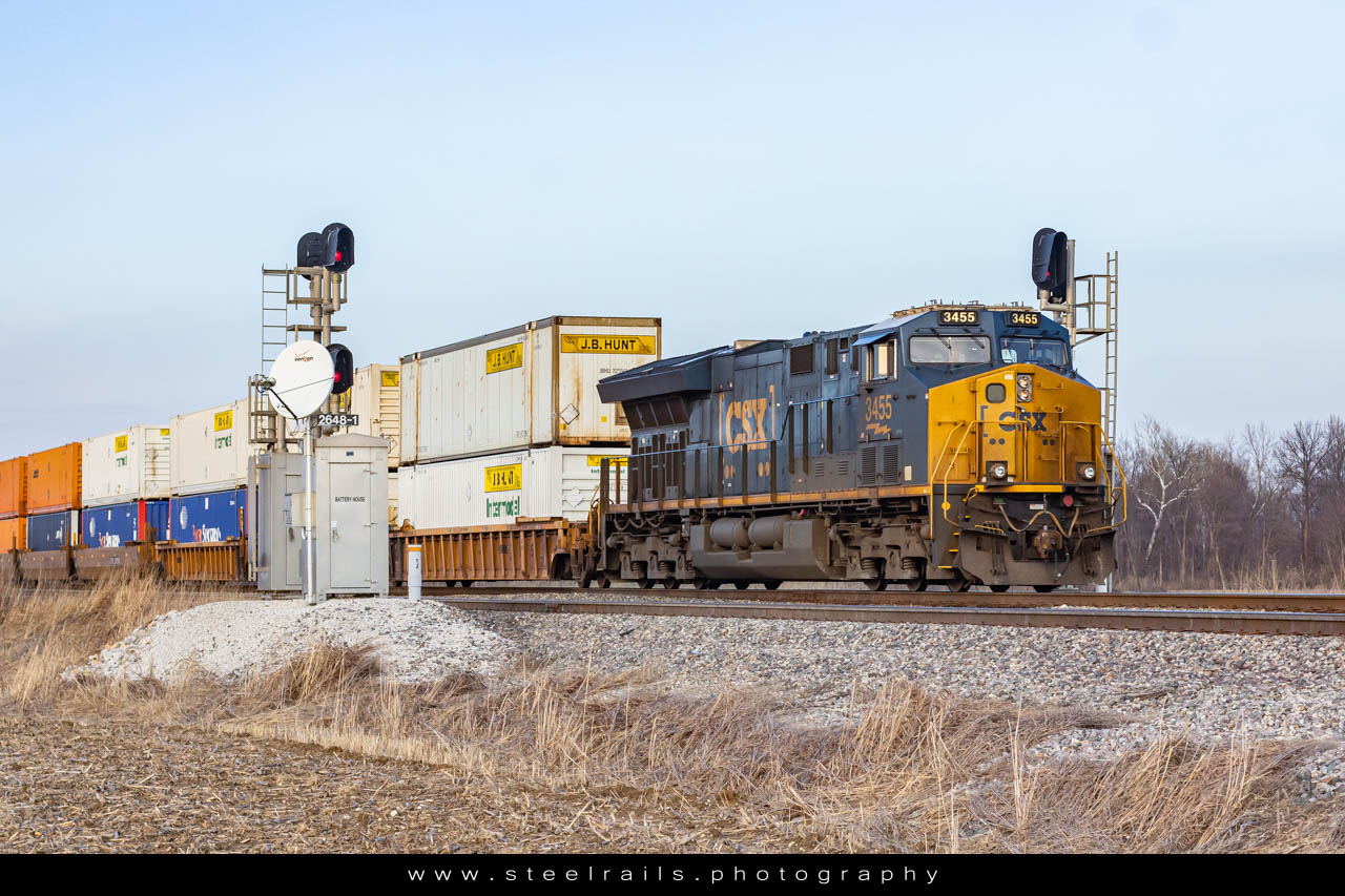 CSXT 3435 GE ET44AH