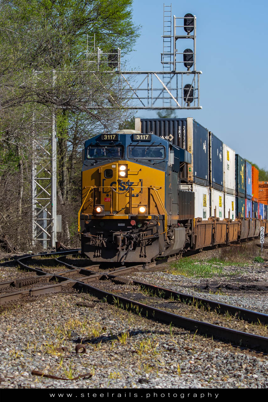 CSXT 3117 GE ES44AC-H