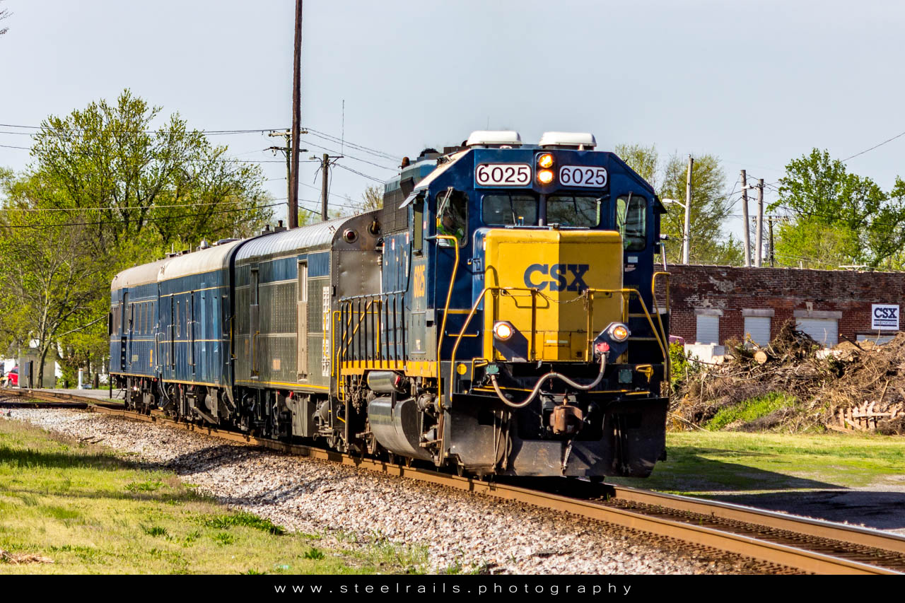 CSXT 6025 EMD GP40-2