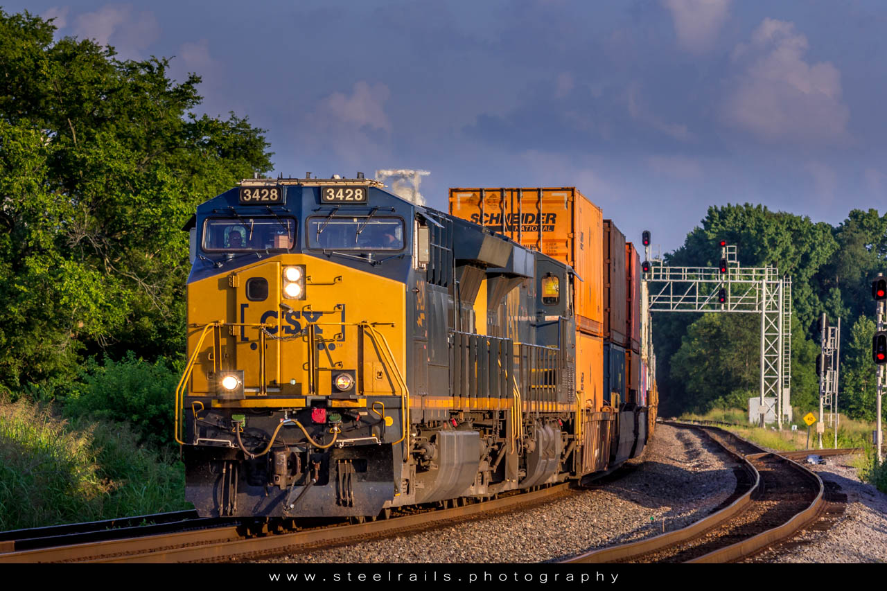 CSXT 3428 GE ET44AC