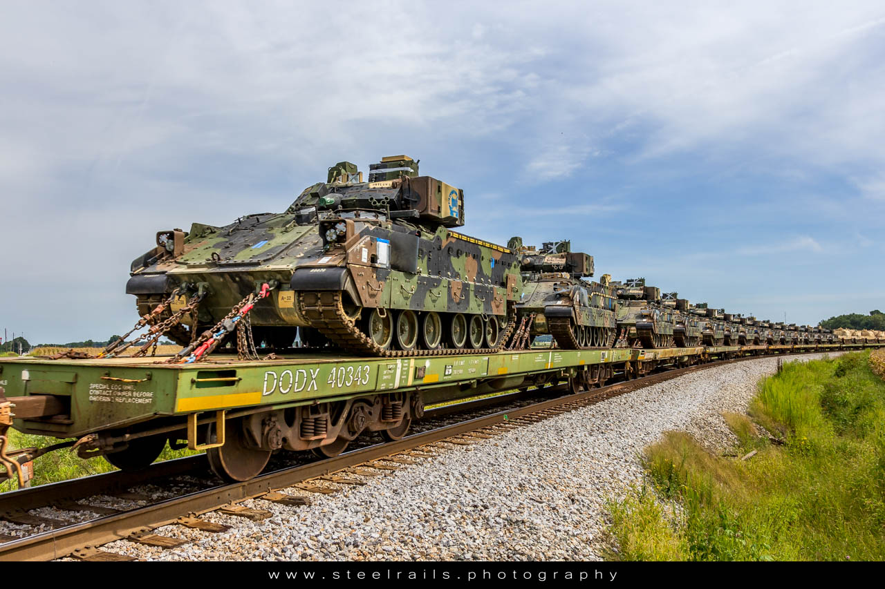 Military train W895