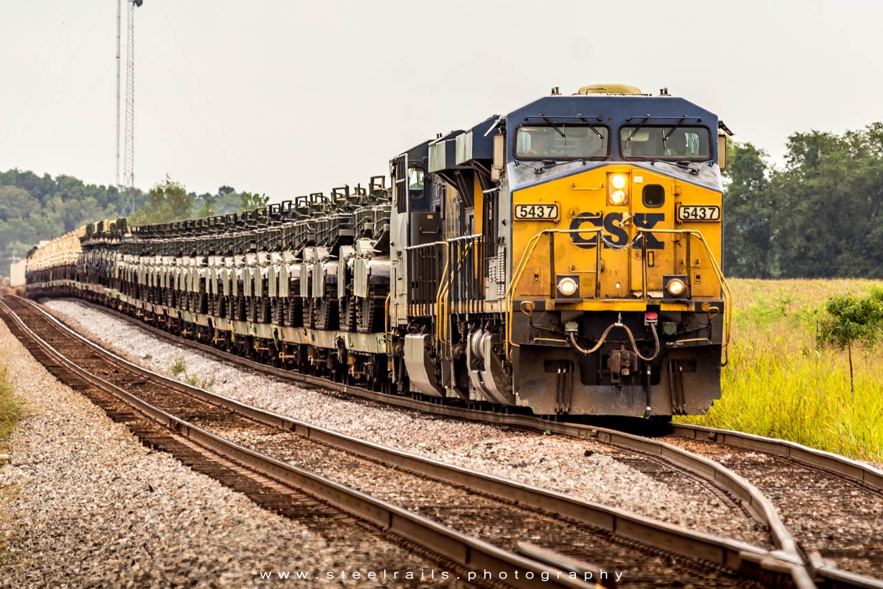 CSXT 5437 GE ES44DC