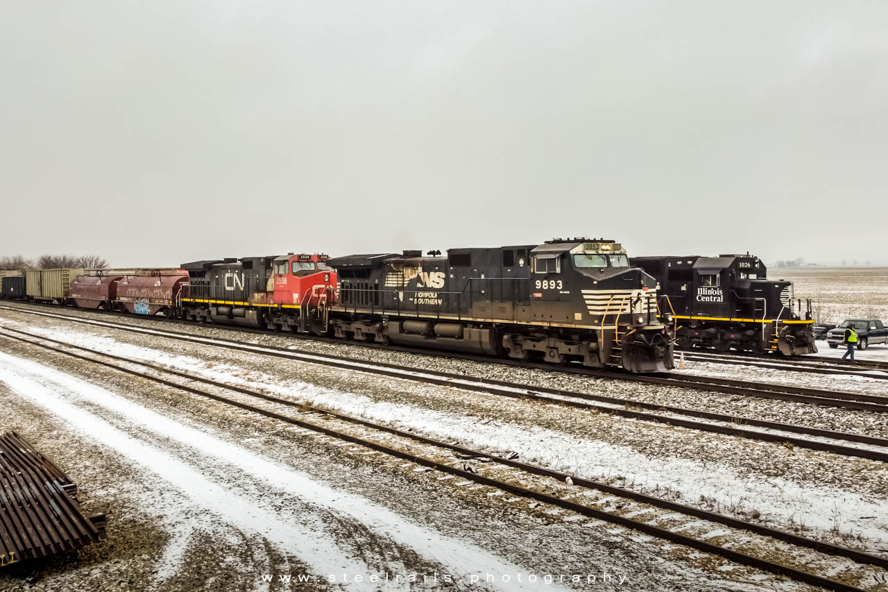 NS 9893 GE C40-9W
