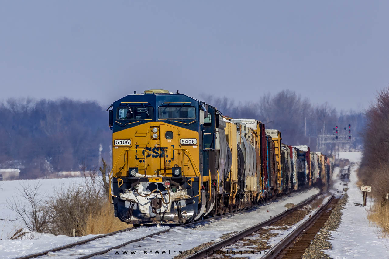 CSXT 5406 GE ES44DC