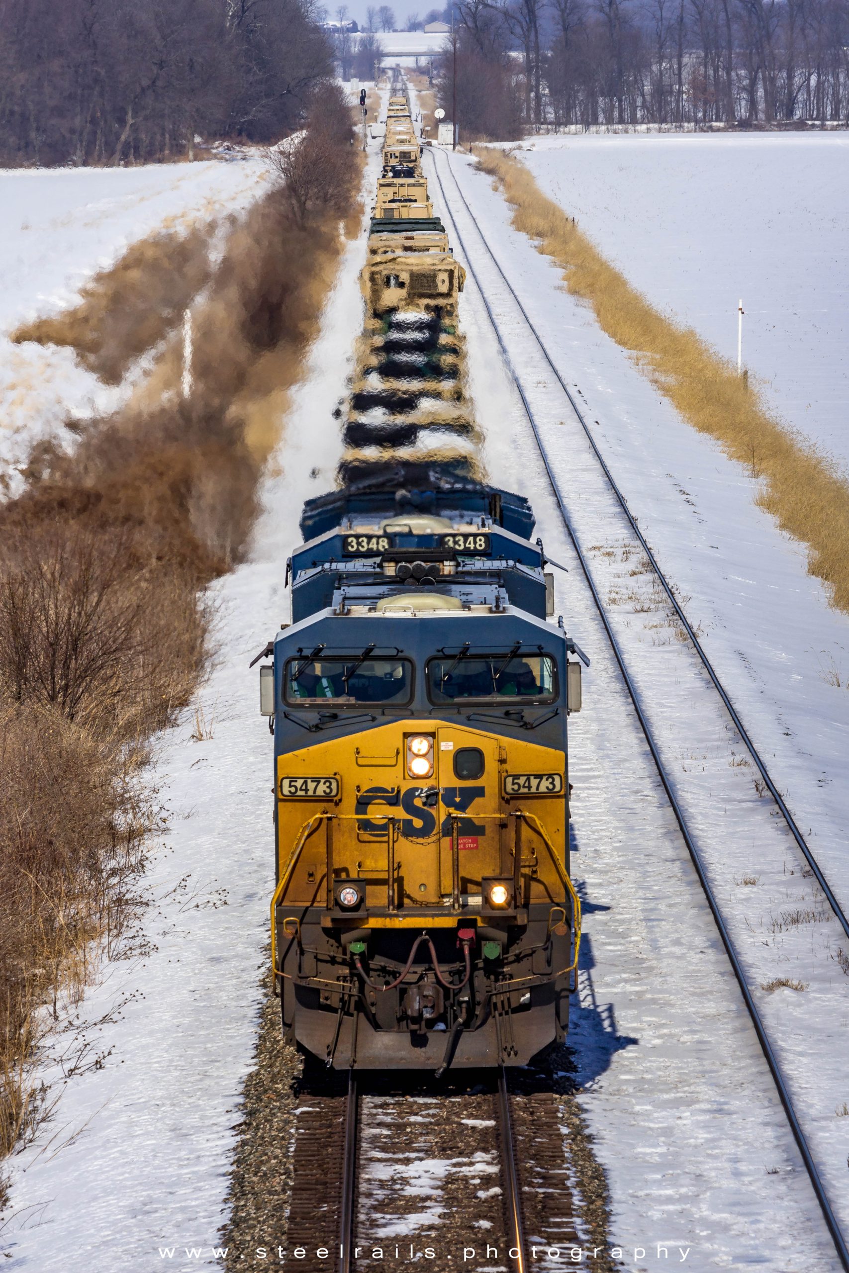 CSXT 5473 GE ES44DC