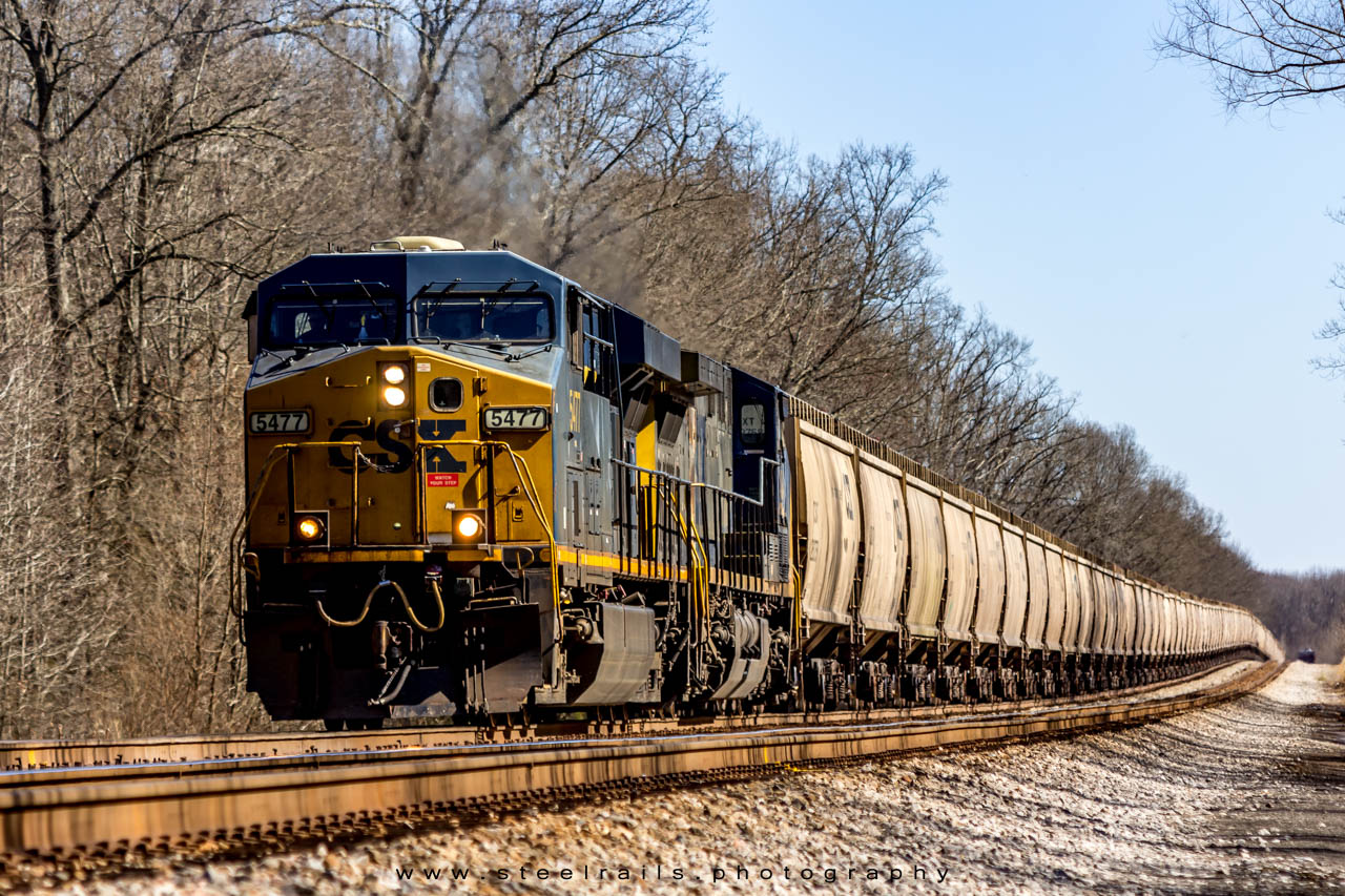 CSXT 5477 GE ES40DC