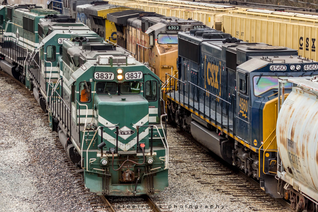 EVWR 3837 EMD GP39-2
