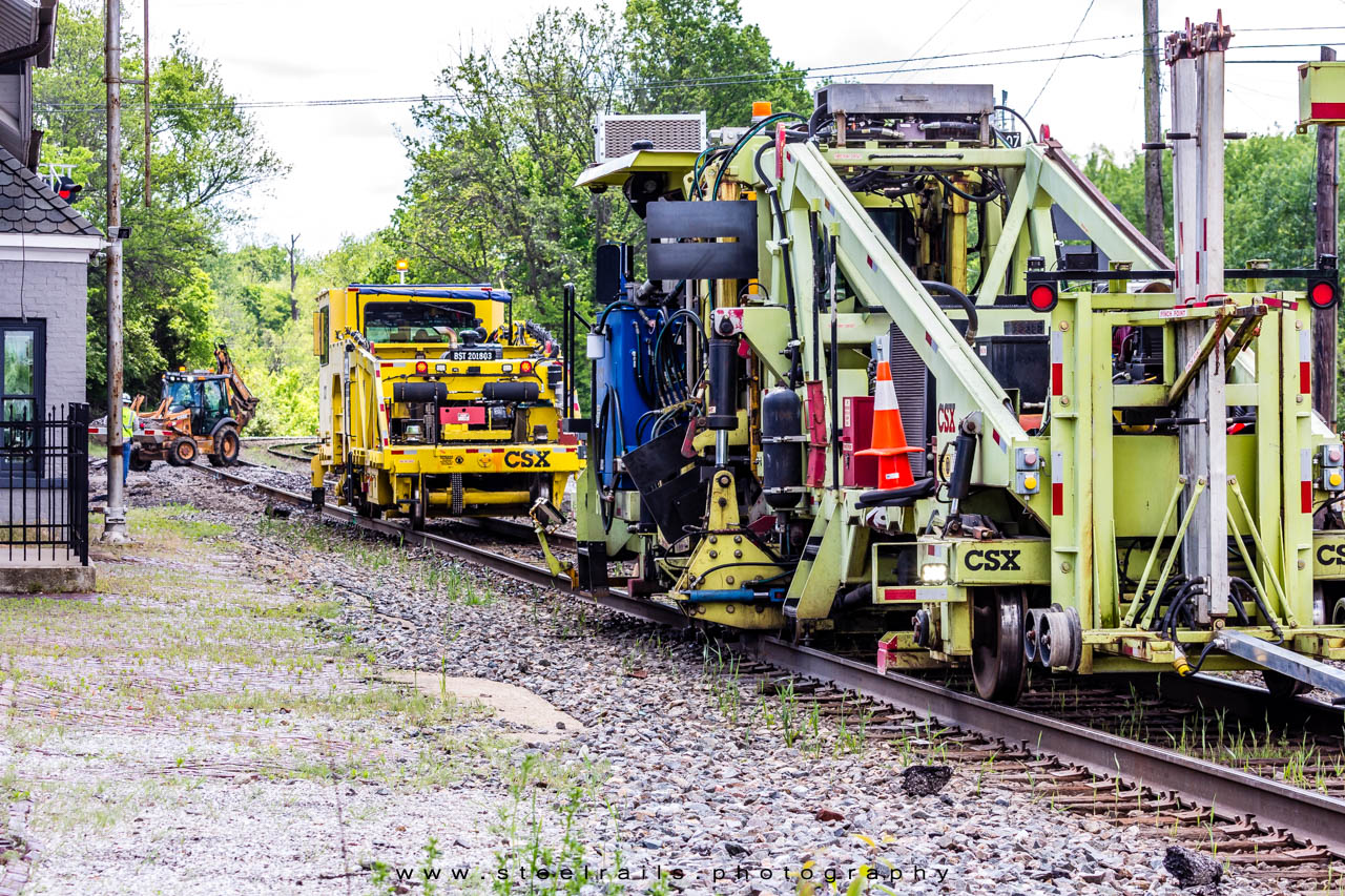 CSX Transportation Maintenance of Way working