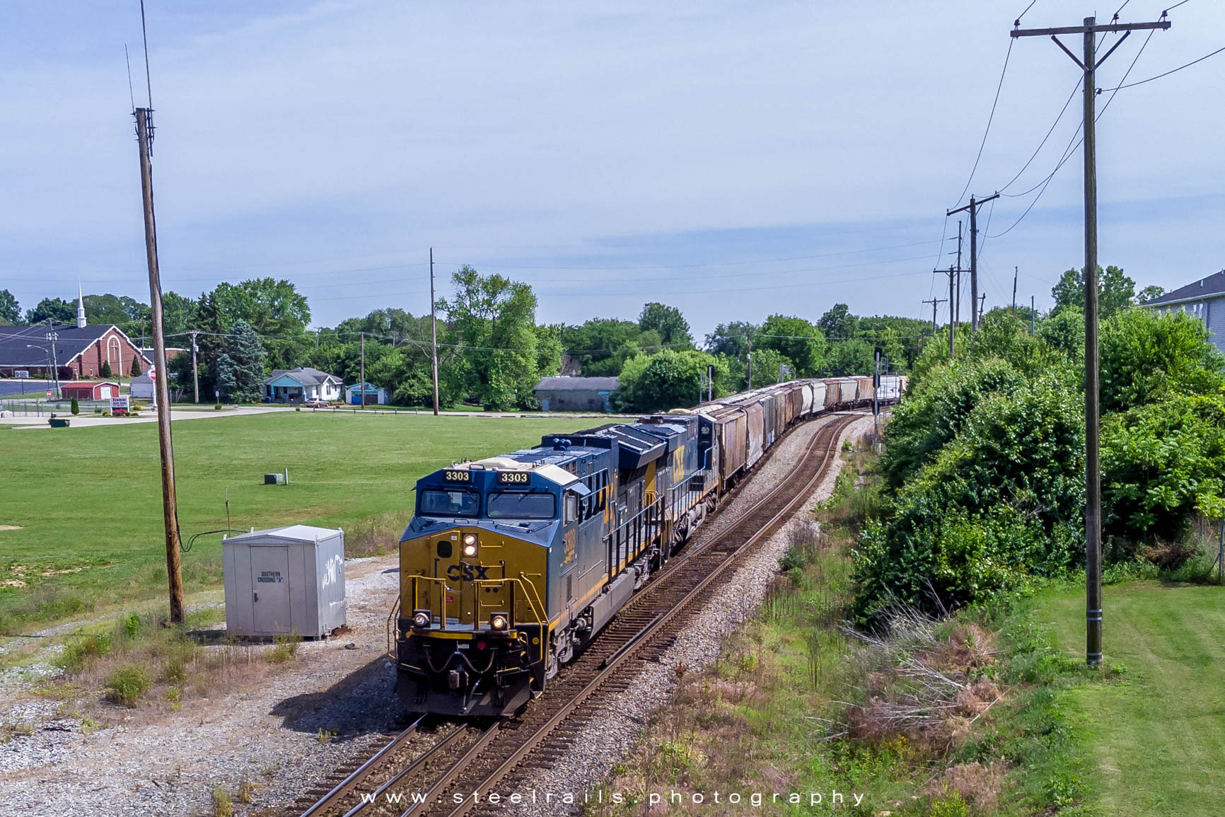 CSXT 3303 GE ET44AH