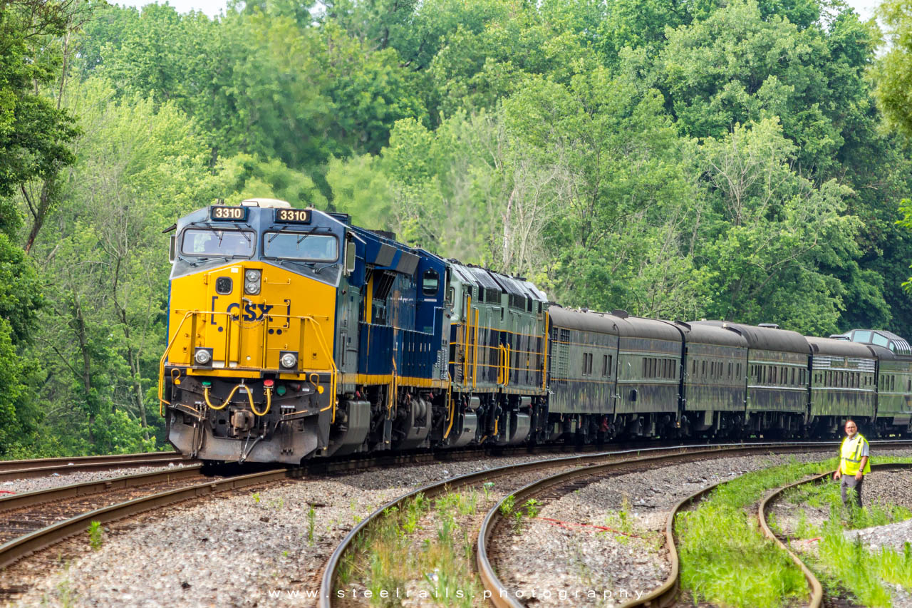 CSXT 3310 GE ET44AH