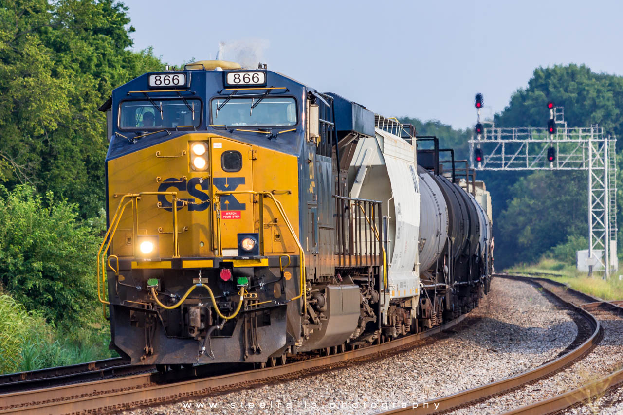 CSXT 866 GE ES44AC-H