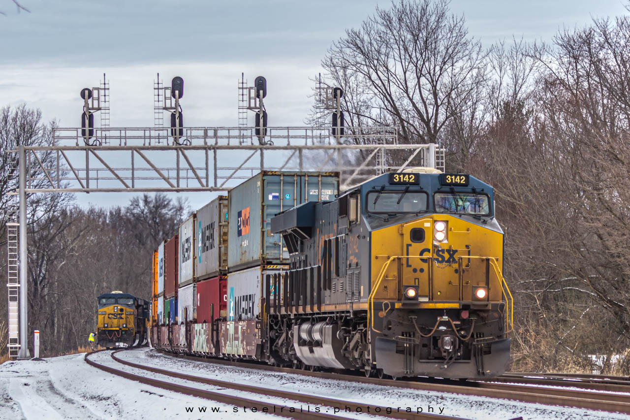 CSXT 3142 GE ES44AC-H