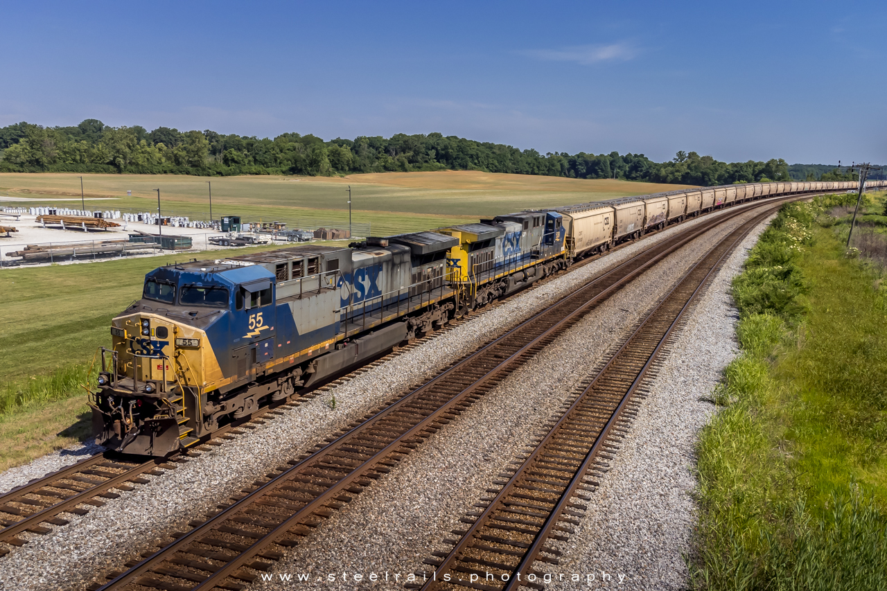 CSXT 55 GE AC44CW
