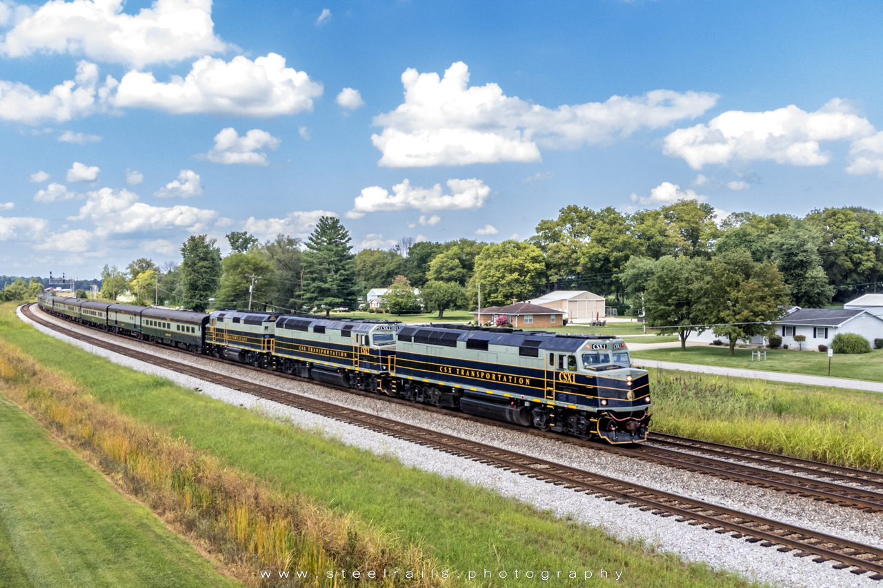 CSXT CSX1, 2 and 3 EMD F40PH