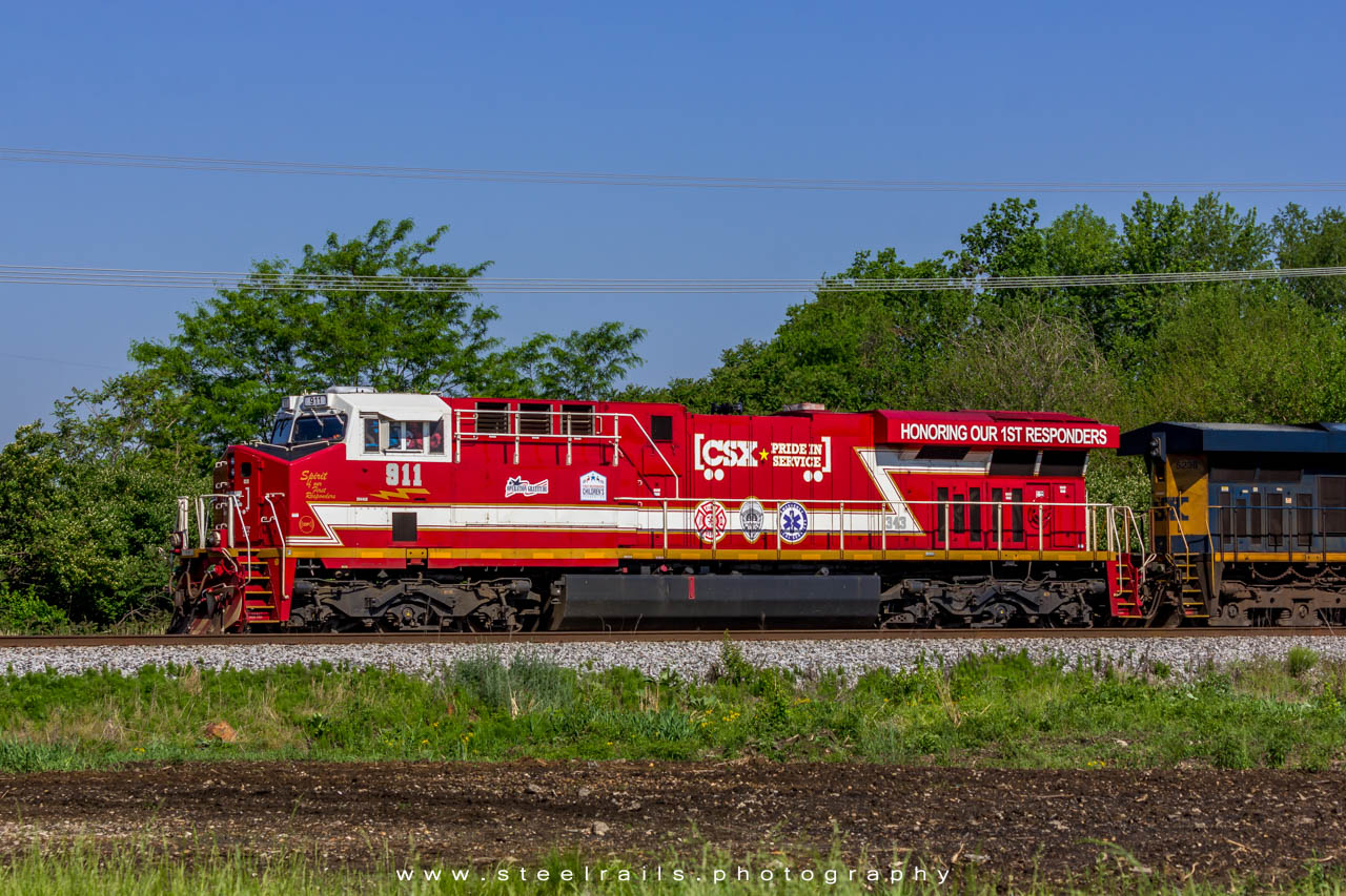 CSXT 911, GE ES44AH